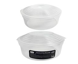 Jogo 2 Potes Multiuso Micro-Ondas Plástico C tampa 2,5L 1,5L