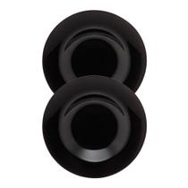 Jogo 2 Prato Fundo de Massas Vidro Opalino Preto Friends Time 28cm Luminarc Lyor Jogo 2 Prato Fundo de Massas Vidro Opalino Preto Friends Time 28cm Luminarc Lyor
