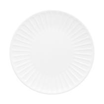 Jogo 2 pratos 19 cm para sobremesa de cerâmica branco Colibri Wolff - 17921 Jogo 2 pratos 19 cm para sobremesa de cerâmica branco Colibri Wolff - 17921