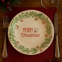 Jogo 2 Pratos Sobremesa Porcelana 19cm Decoração Natal Elegante Presente Charmoso Só Art's Jogo 2 Pratos Sobremesa Porcelana 19cm Decoração Natal Elegante Presente Charmoso Só Art's