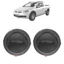 Jogo 2 Saídas Difusor Ar Gol Voyage Saveiro G5 G6 2012 2013 2014 2015