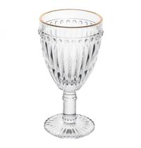 Jogo 2 Taça de Agua Filete Dourado Empire 325 ml - Lyor Jogo 2 Taça de Agua Filete Dourado Empire 325 ml - Lyor