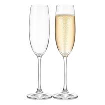 Jogo 2 Taça de Champanhe para Espumante Cristal Transparente Vidro Bohemia 200ml Haüskraft Premium Jogo 2 Taça de Champanhe para Espumante Cristal Transparente Vidro Bohemia 200ml Haüskraft Premium
