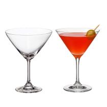 Jogo 2 Taça de Coquetel Cocktail de Cristal Ecológico Gastro Colibri Wolff 280ml