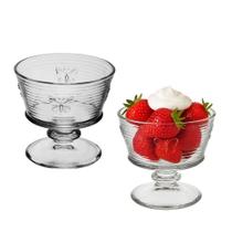 Jogo 2 Taça de Sobremesa Vidro Transparente Lines Butterfly Borboleta Wolff 240ml Jogo 2 Taça de Sobremesa Vidro Transparente Lines Butterfly Borboleta Wolff 240ml