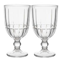 Jogo 2 Taça de Vidro Facetado Lapidado Cristalle Premium Transparente para Água 360ml Haüskraft Jogo 2 Taça de Vidro Facetado Lapidado Cristalle Premium Transparente para Água 360ml Haüskraft