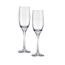 Jogo 2 Taças Champagne Cristal Imperatriz 190ml - Nadir