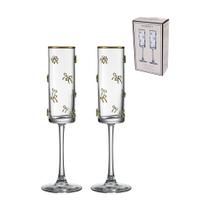 Jogo 2 Taças Champagne Espumante Grace 150ml Hauskraft