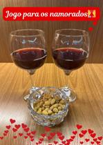 Jogo 2 Taças Com Bowl Para Presente Dia Dos Namorados 615 Ml