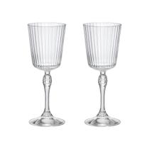 Jogo 2 Taças Cristal Cocktail 250 Ml America 20S Bormioli