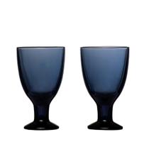 Jogo 2 Taças Vinho Copo Azul Marinho Verna 150ml iittala