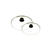 Jogo 2 Tampas de Vidro Avulsa 12 e 20cm com puxador