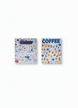 Jogo 2 Telas Canva Quadros 20x20cm Decorativos Coffee. Jogo 2 Telas Canva Quadros 20x20cm Decorativos Coffee.