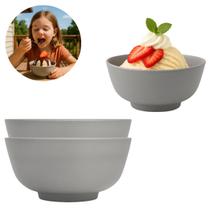 Jogo 2 Tigela Bowl Pote De Melamina 500ml Sopas e Sobremesas