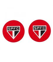 Jogo 2 UN Porta Copos Escudo São Paulo Oficial Jogo 2 UN Porta Copos Escudo São Paulo Oficial