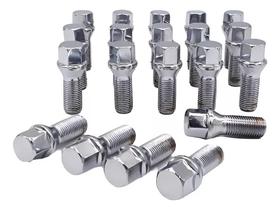 Jogo 20 Parafusos De Roda Cromados Golf Todos