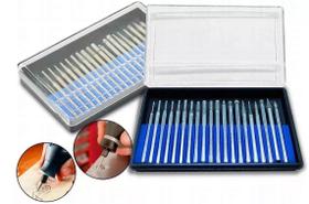 Jogo 20 Pontas Diamantadas Retífica Retoque Acabamento W-20p