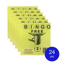 Jogo 24 cartelas de bingo 100 fls Free