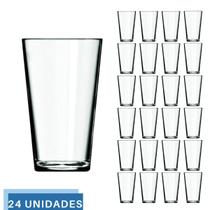Jogo 24 Copo Cairo 350ml Vidro Suco Agua Transparente Nadir Jogo 24 Copo Cairo 350ml Vidro Suco Agua Transparente Nadir