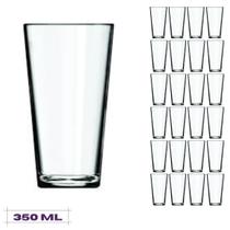 Jogo 24 Copos Chiques 350ml Cairo Drinks Vidro Mesa Posta