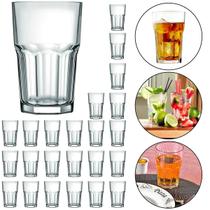 Jogo 24 Copos de Vidro CHICAGO 310 ML