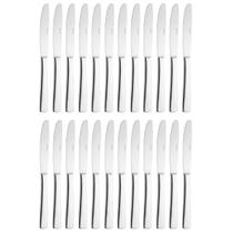 Jogo 24 Facas de Mesa Aço Inox 23,5cm Pisa Wolff Mesa Posta Restaurante Buffet