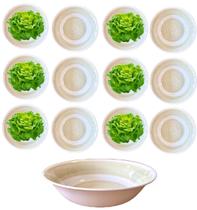 Jogo 24 Tigelas Bowl Pote Redondo em Melamina 800ml Jogo 24 Tigelas Bowl Pote Redondo em Melamina 800ml