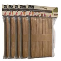Jogo 250 Palitos de Picole 15cm Jogo 250 Palitos de Picole 15cm
