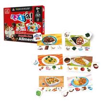 Jogo 3 2 1 Já - Desafio Dos Alimentos, Brincadeira De Criança, 2 à 4 Jogadores, +6 Anos