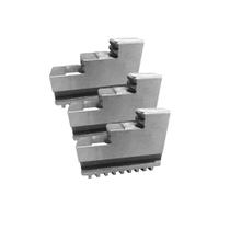 Jogo 3 Castanhas P/ Placa De Torno Universal Polti 200mm Externa