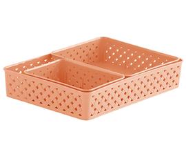 Jogo 3 Cestas Organizadoras RATTAN Rose 825 Paramount Jogo 3 Cestas Organizadoras RATTAN Rose 825 Paramount