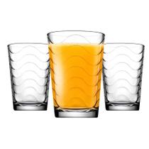 Jogo 3 Copo De Vidro Baixo Drink Vidro Grosso Agua Suco Transparente 190mL Jogo 3 Copo De Vidro Baixo Drink Vidro Grosso Agua Suco Transparente 190mL