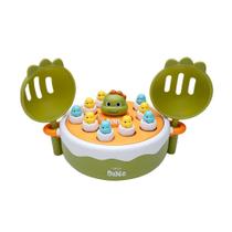 Jogo 3 em 1 Dino Pula e pega boliche jogo da velha Letron Jogo 3 em 1 Dino Pula e pega boliche jogo da velha Letron