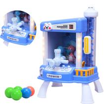 Jogo 3 em 1 Mini Maquina Acerte o alvo Azul - Castela