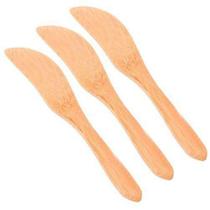 Jogo 3 Espátulas Patê Bambu