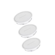 Jogo 3 Forma Redonda 2,4L c/tampa Nadir Marinex Vidro Temp Jogo 3 Forma Redonda 2,4L c/tampa Nadir Marinex Vidro Temp