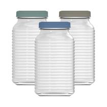 Jogo 3 Potes Grandes Para Arroz Feijão Farrinha Cereais 1,5L