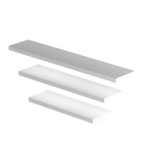 Jogo 3 Prateleiras Nicho Mdf Kit Tamanhos Variados - Deliquadros