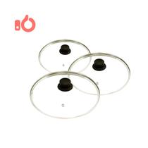 Jogo 3 Tampas De Vidro Avulsas para panelas 28 E 30 Cm