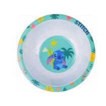 Jogo 3 Tigelas Infantil Melamina 450ml 16cm Stitch Disney - Tuut Jogo 3 Tigelas Infantil Melamina 450ml 16cm Stitch Disney - Tuut
