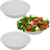 Jogo 3 Tigelas Pote Bowl Melamina Saladeira 1500ml Grande