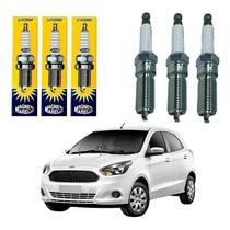 Jogo 3 Velas Ignição Marelli Ford Ka 1.0 12v 2014 A 2018 Jogo 3 Velas Ignição Marelli Ford Ka 1.0 12v 2014 A 2018