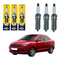 Jogo 3 Velas Ignição Marelli Ka Sedan 1.0 12v 2014 A 2018 Jogo 3 Velas Ignição Marelli Ka Sedan 1.0 12v 2014 A 2018