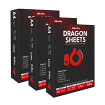 Jogo 30 Placas de PVC e 60 Folhas Imprimíveis à Laser A4