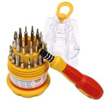 Jogo 31 Chaves Precisão - Torx Allen Philips Y Fenda Jogo 31 Chaves Precisão - Torx Allen Philips Y Fenda