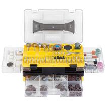 Jogo 350 Acessórios Para Micro Retífica Top De Linha Vonder Jogo 350 Acessórios Para Micro Retífica Top De Linha Vonder