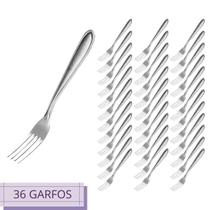 Jogo 36 Talheres Garfos Star Inox Quality House