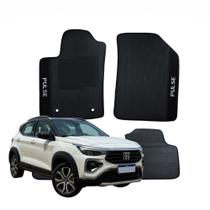 Jogo 3P Tapete Personalizado Bordado Fiat Pulse 2022 A 2024 - V8461 Jogo 3P Tapete Personalizado Bordado Fiat Pulse 2022 A 2024 - V8461
