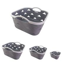 jogo 3un Cesto Organizador Caixa objetos quadrado 3 tamanhos