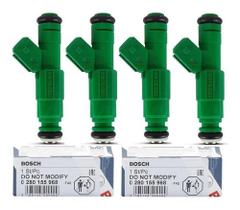 Jogo 4 Bico Bosch Volvo S60 C70 V70 Turbo 42lbs 0280155968 Jogo 4 Bico Bosch Volvo S60 C70 V70 Turbo 42lbs 0280155968